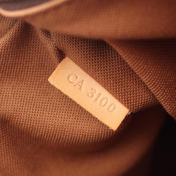 LOUIS VUITTON Brown Monogram Leather Tote Bag - Picture 6 of 10